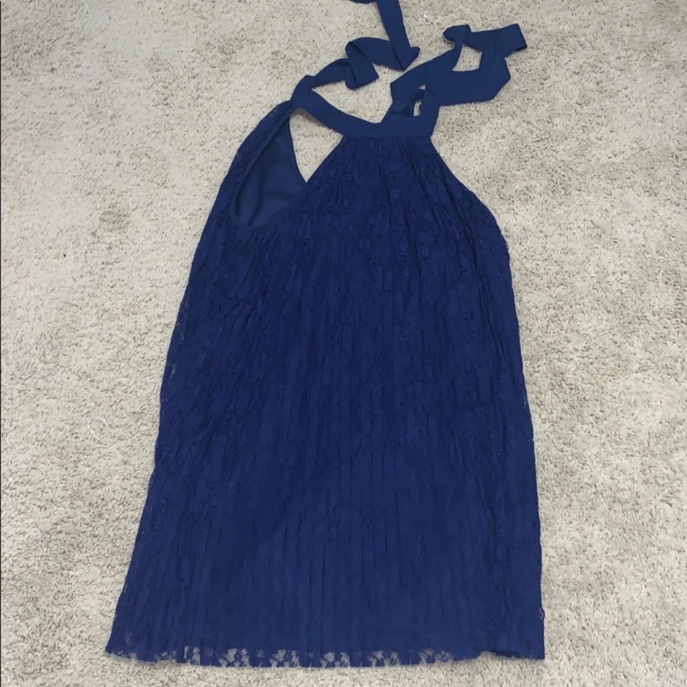 Blue dress